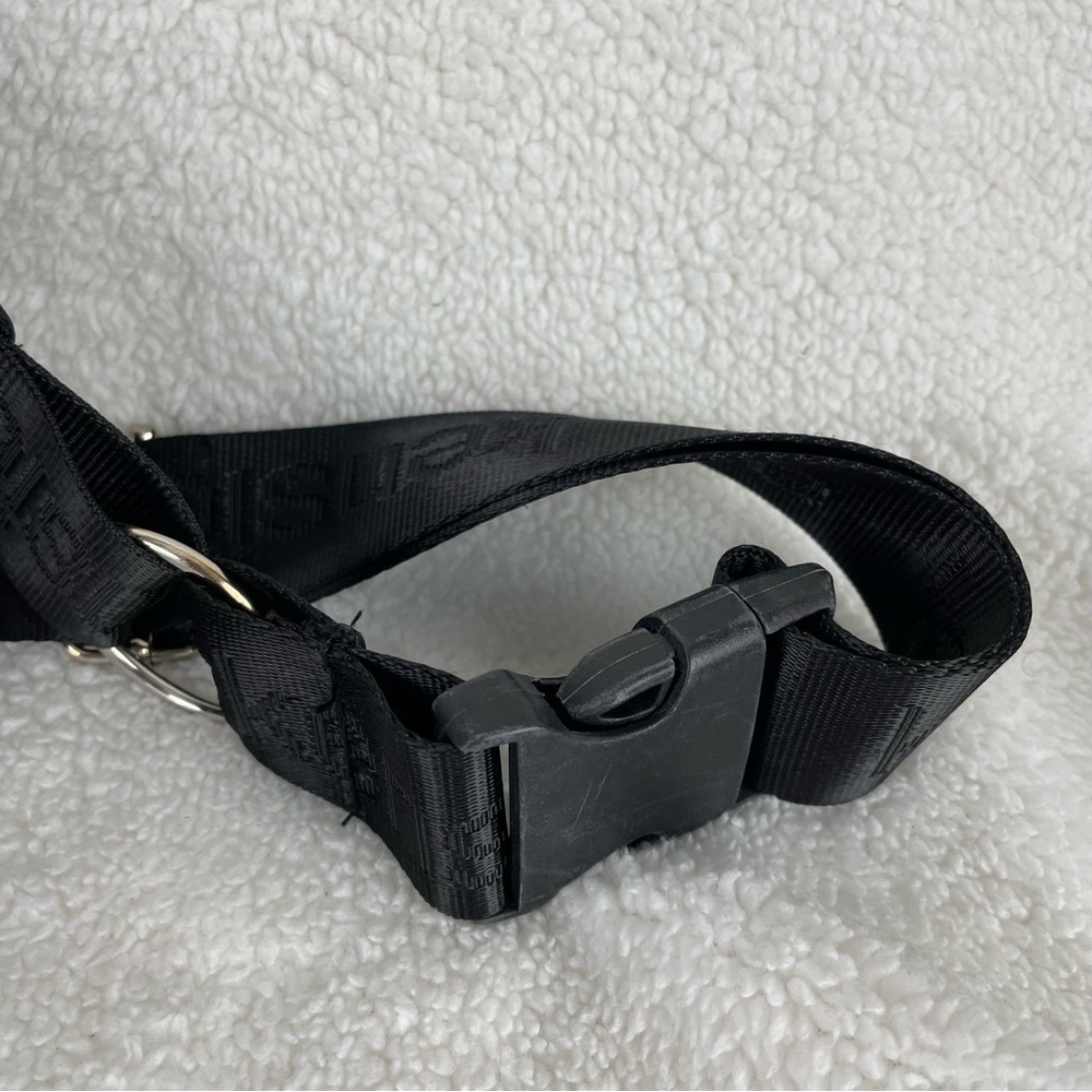 Kensie black canvas belt bag - Picture 7 of 9